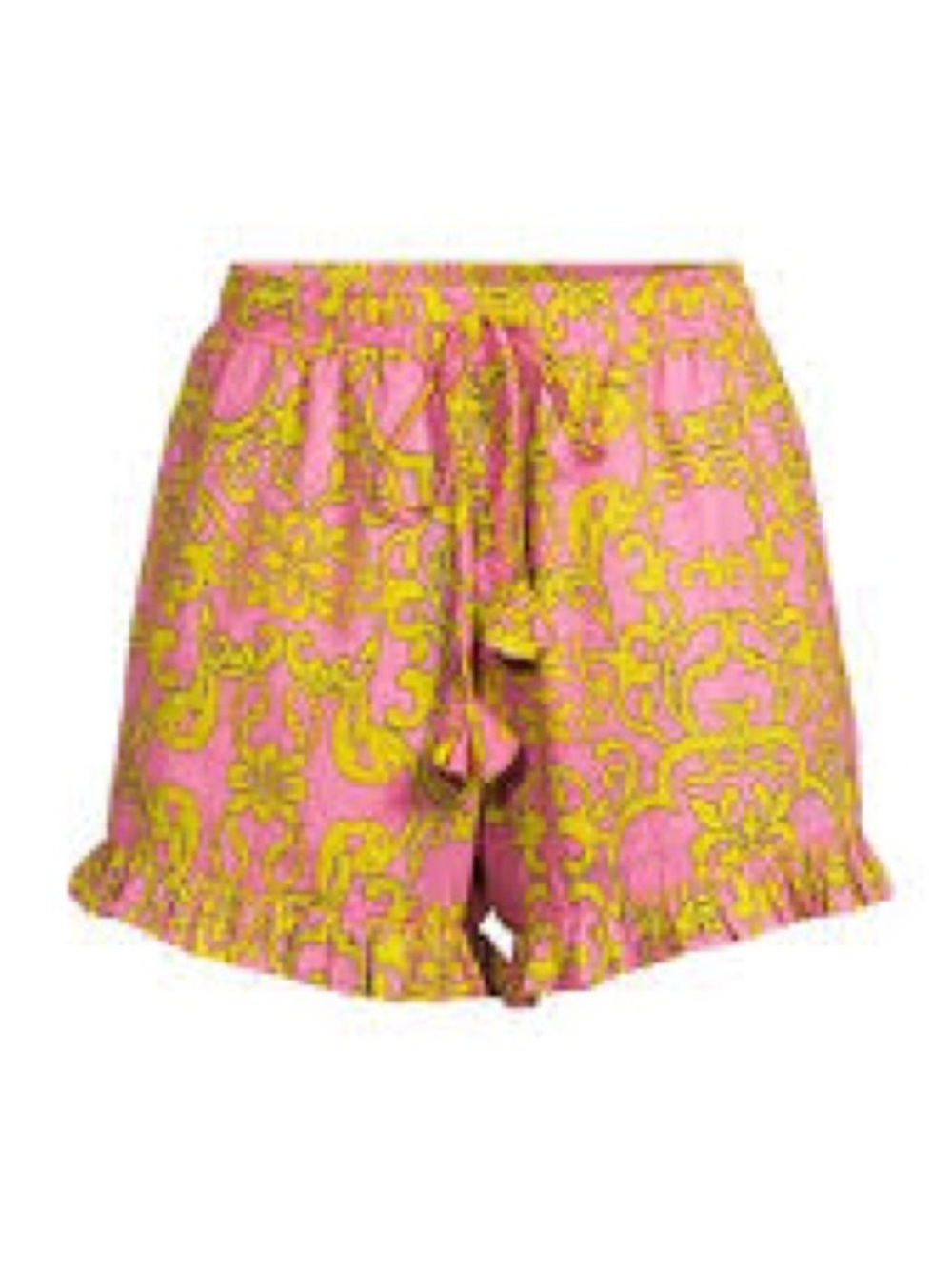 Misa Los Angeles Inca ruffle Drawstring Shorts